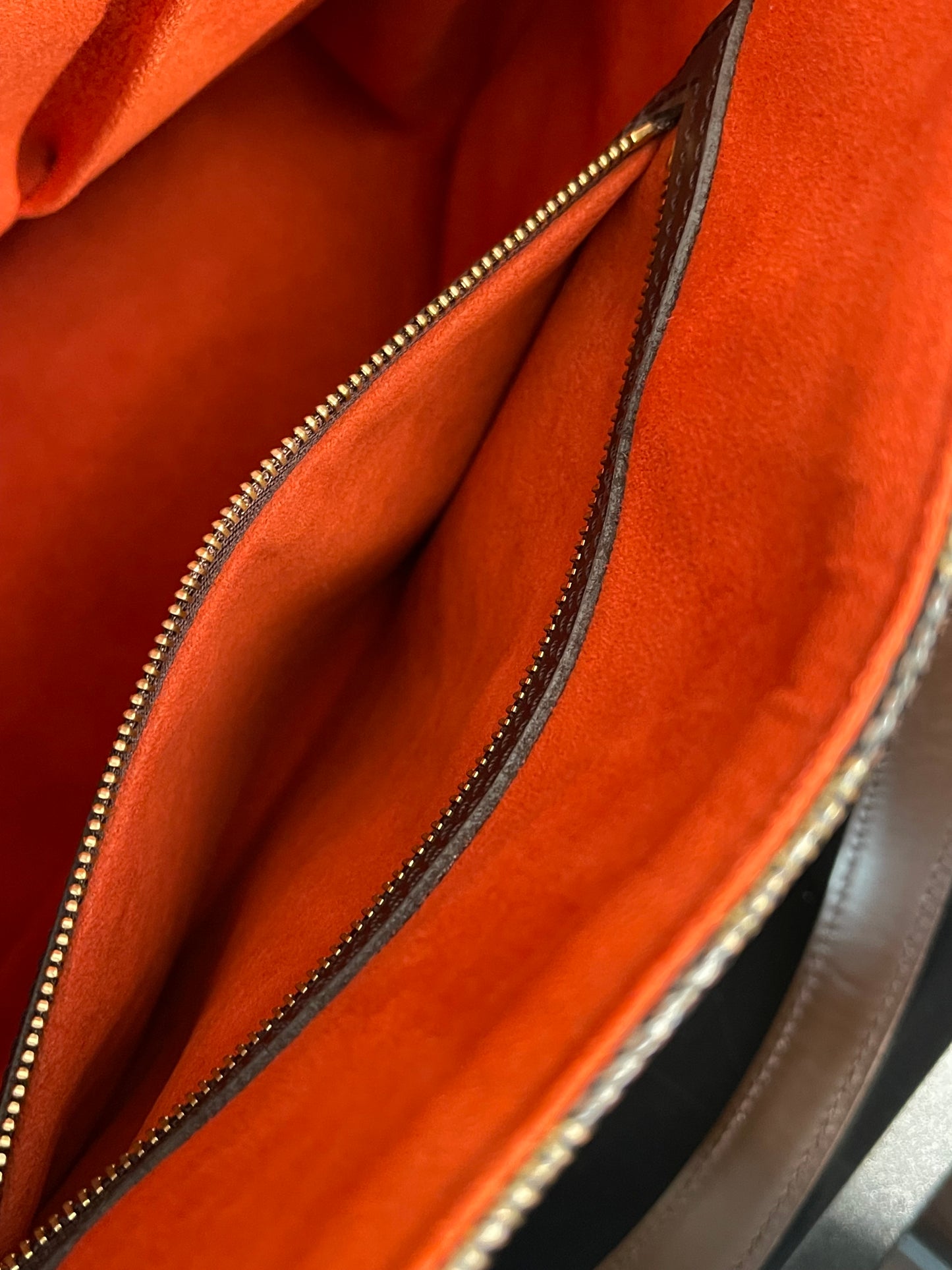 Pre-Owned Louis Vuitton Brown Damier Ebene Uzes Shoulder Handbag