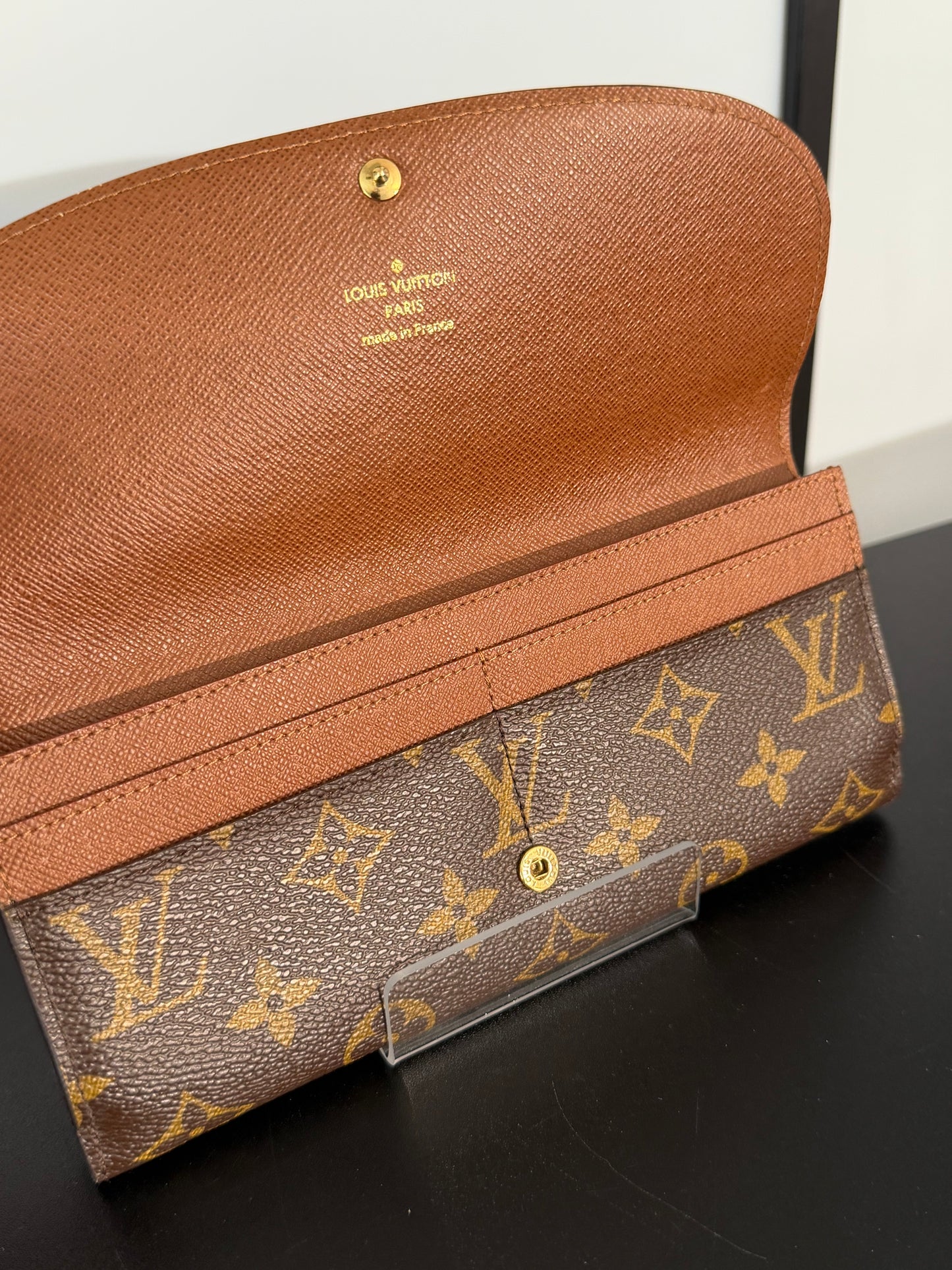 Louis Vuitton Pre-Owned Brown Monogram Canvas Louise Wallet