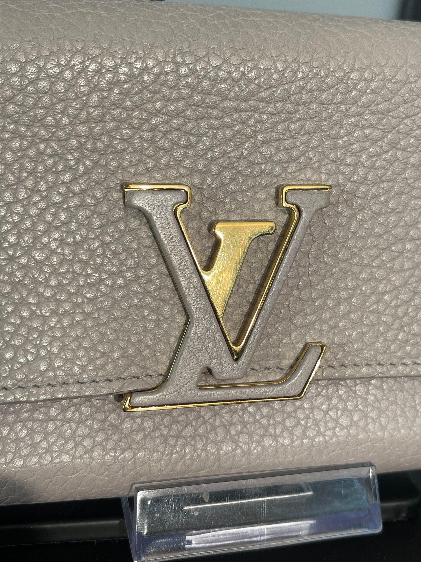 Louis Vuitton Pre-Owned Taurillon Capucine Leather Long Wallet