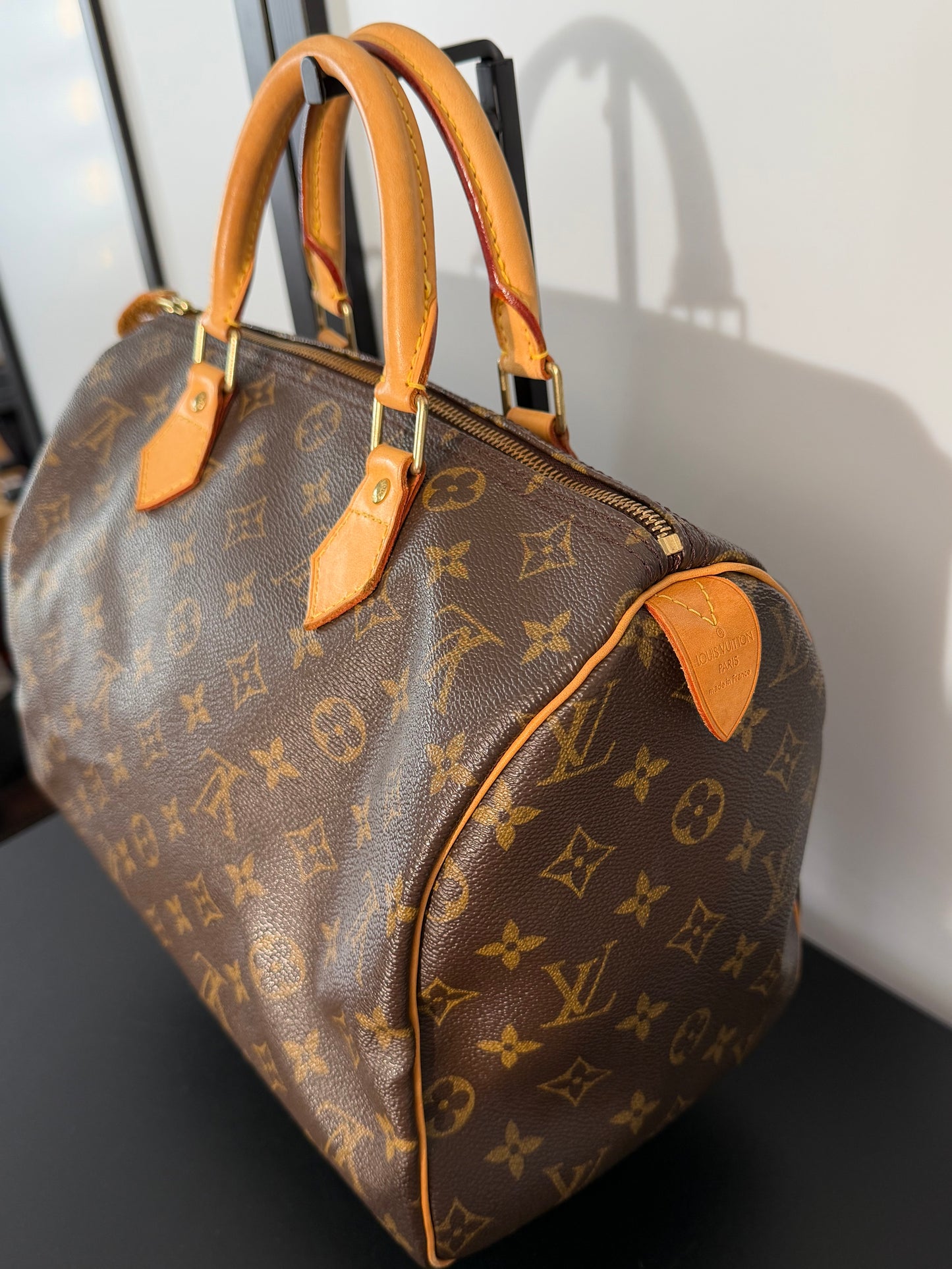Louis Vuitton Pre-Owned Brown Monogram Canvas Speedy 30 Handbag