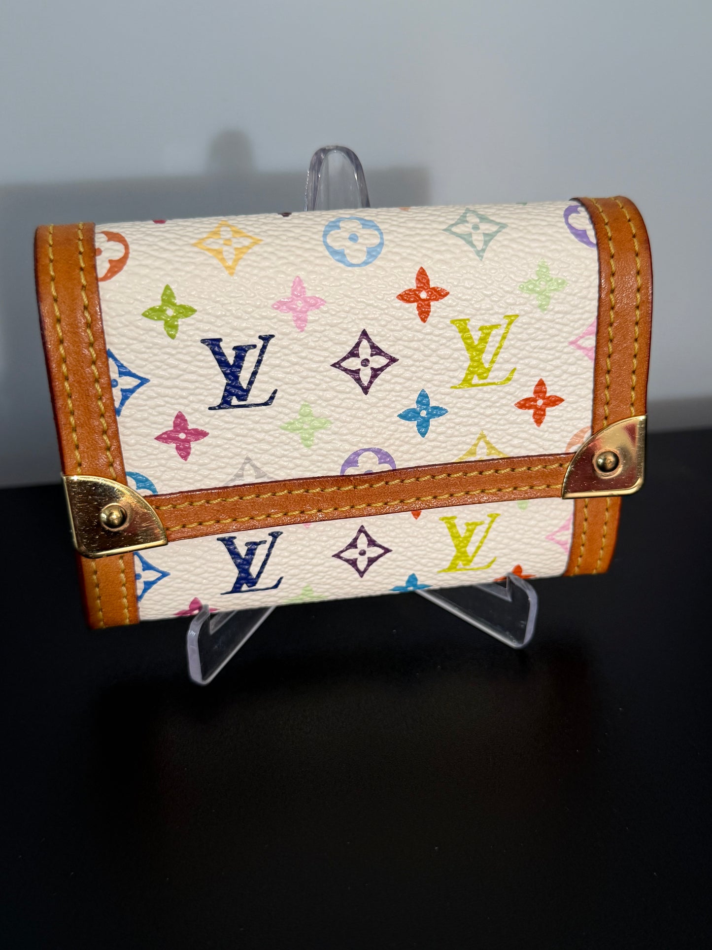 Louis Vuitton Pre-Owned Multicolored Porte Monnaie Wallet
