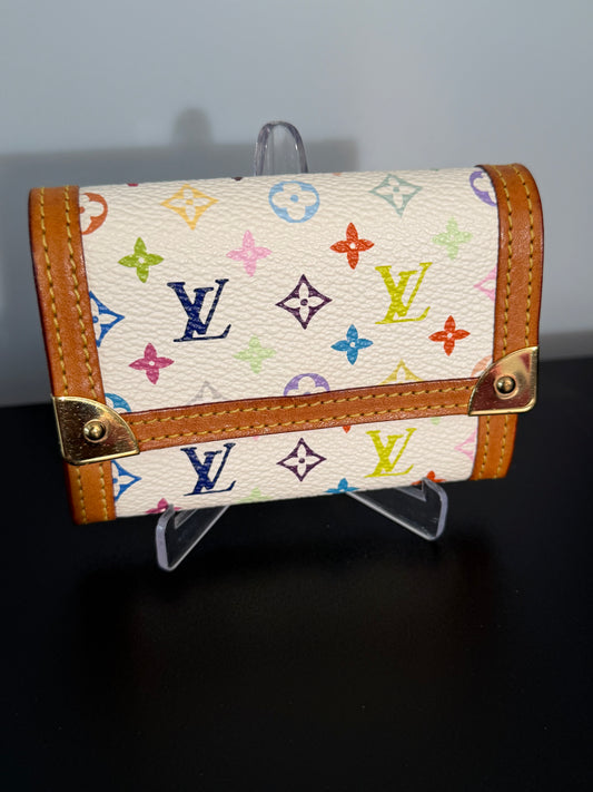 Louis Vuitton Pre-Owned Multicolored Porte Monnaie Wallet