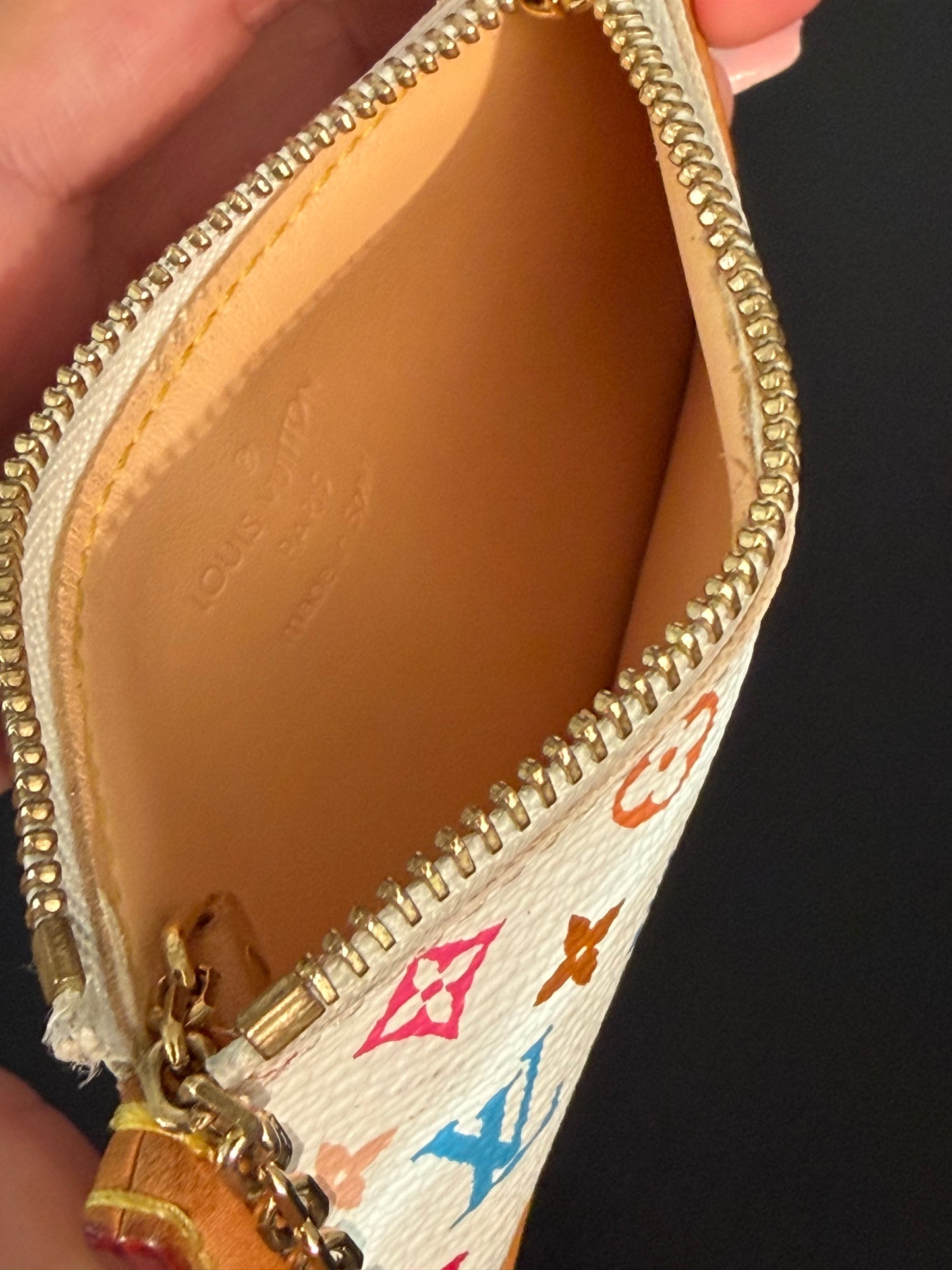 Pre-owned Louis Vuitton Key Cles Pouch