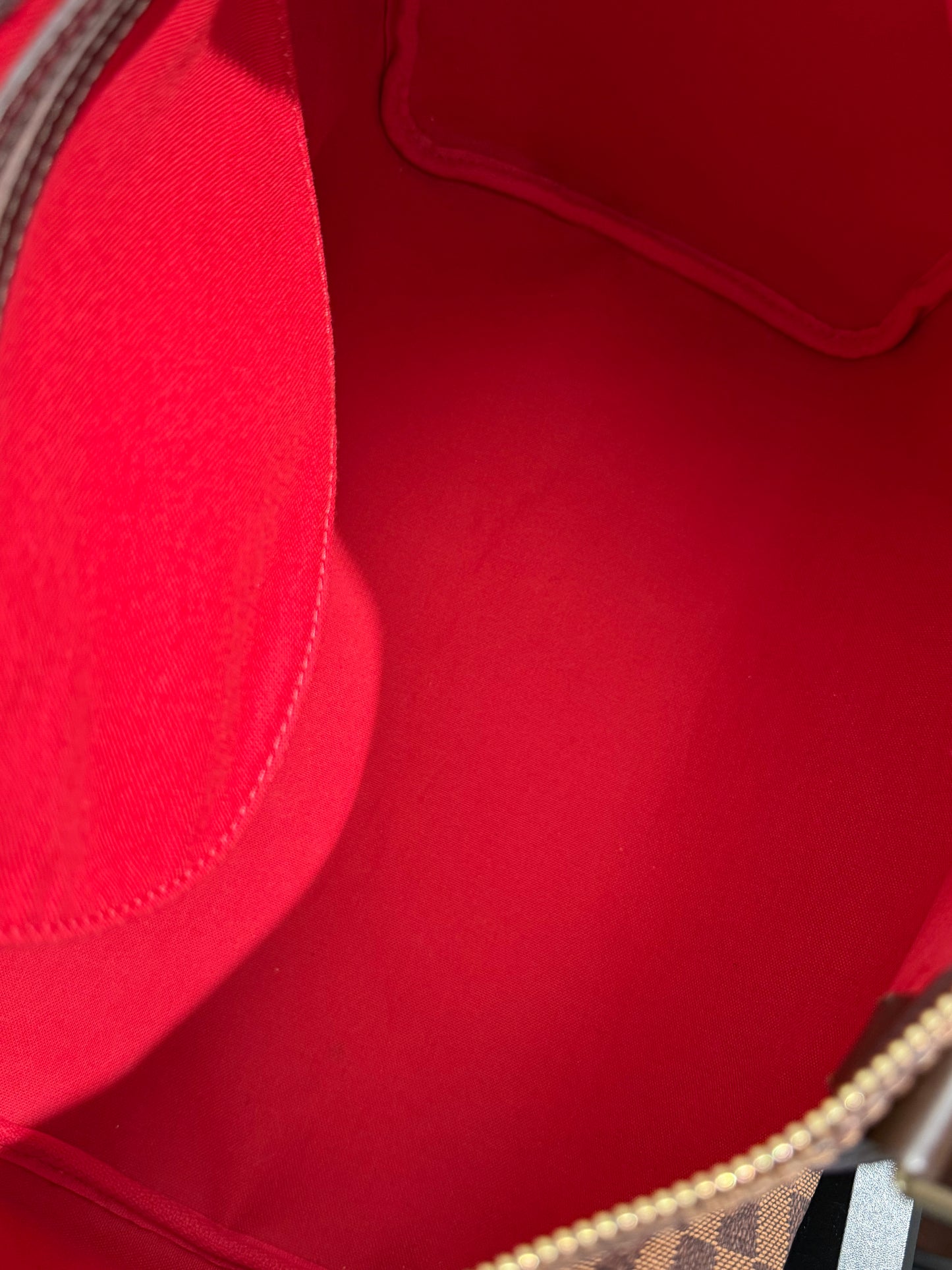 Louis Vuitton Pre-Owned Brown Damier Ebene Speedy 35 Tote Handbag