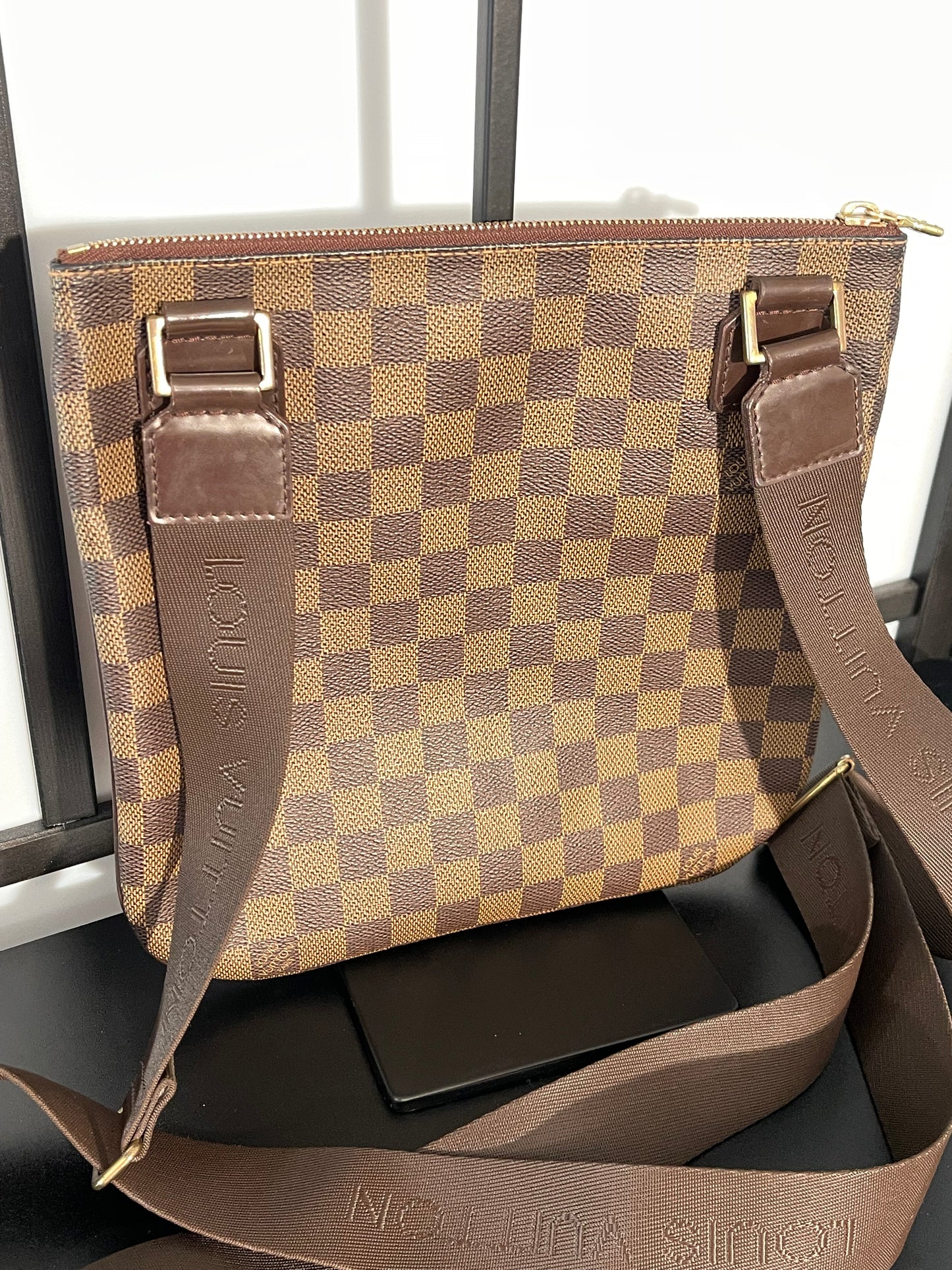 Louis Vuitton Brown Damier Ebene Bosphore Pouchette Bag