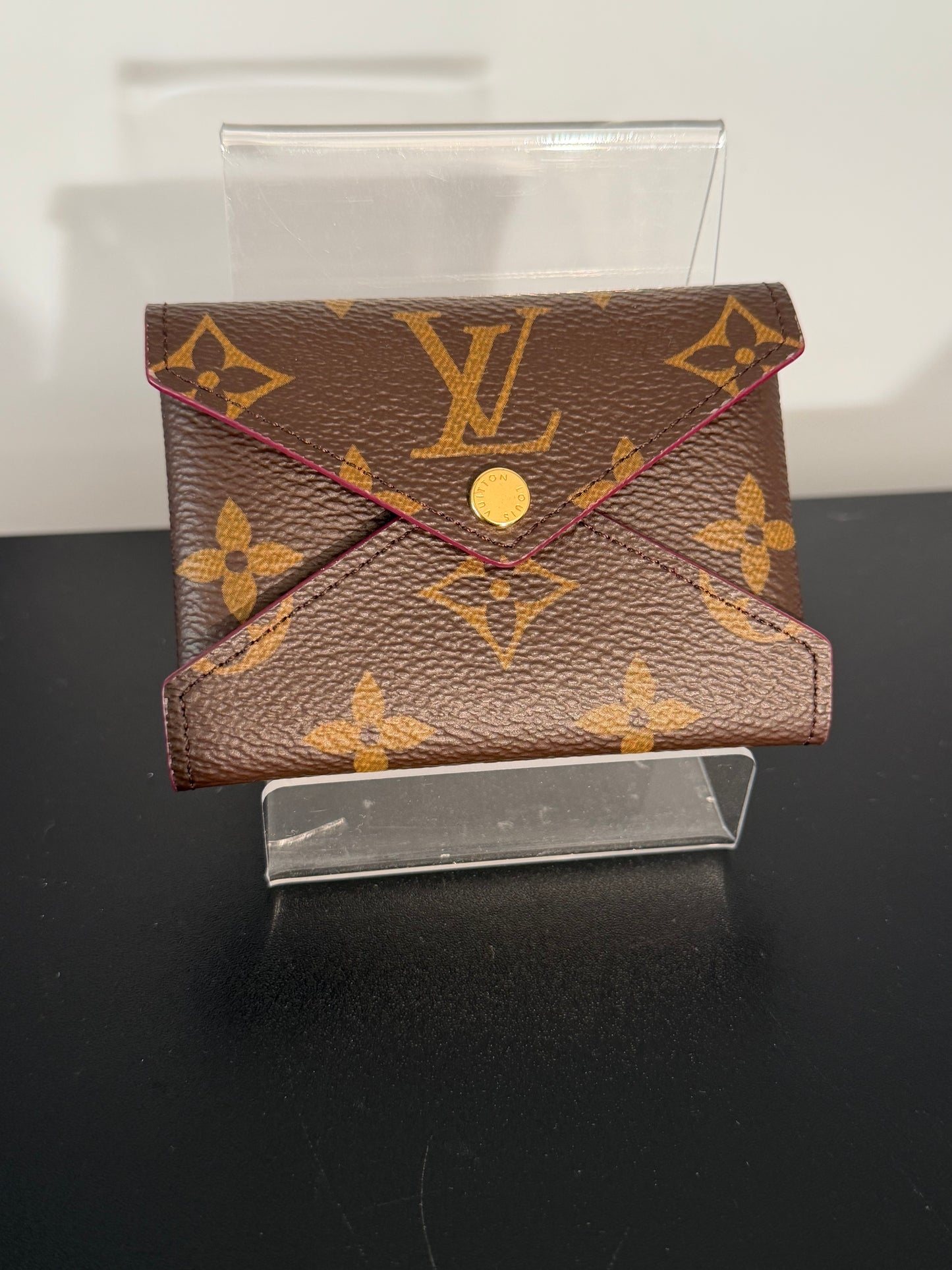 ouis Vuitton Pre-Owned Brown Monogram Canvas Kirigami Small Pouchette