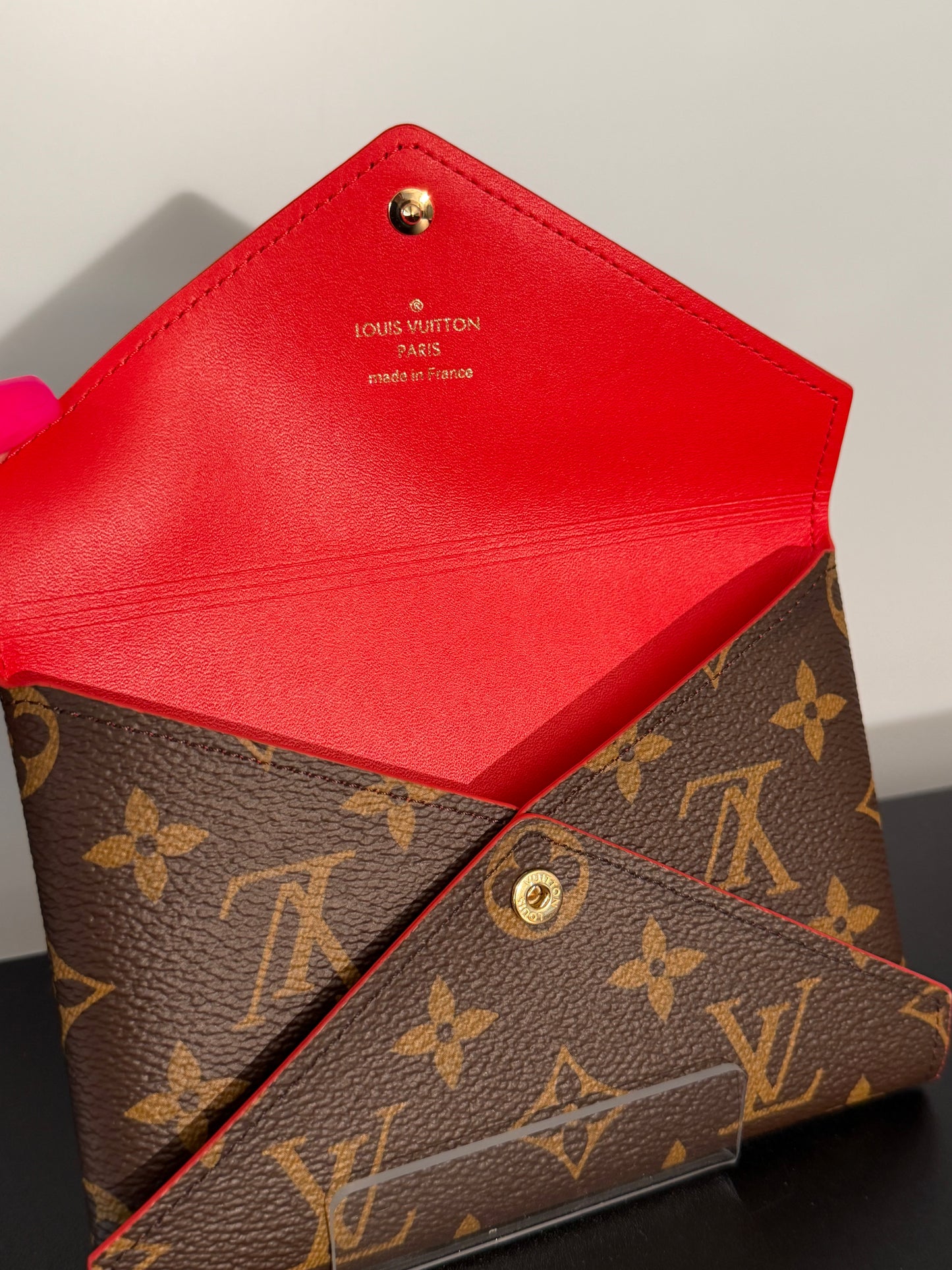 Louis Vuitton Pre-Owned Brown Monogram Canvas Medium Kirigami Pouchette.