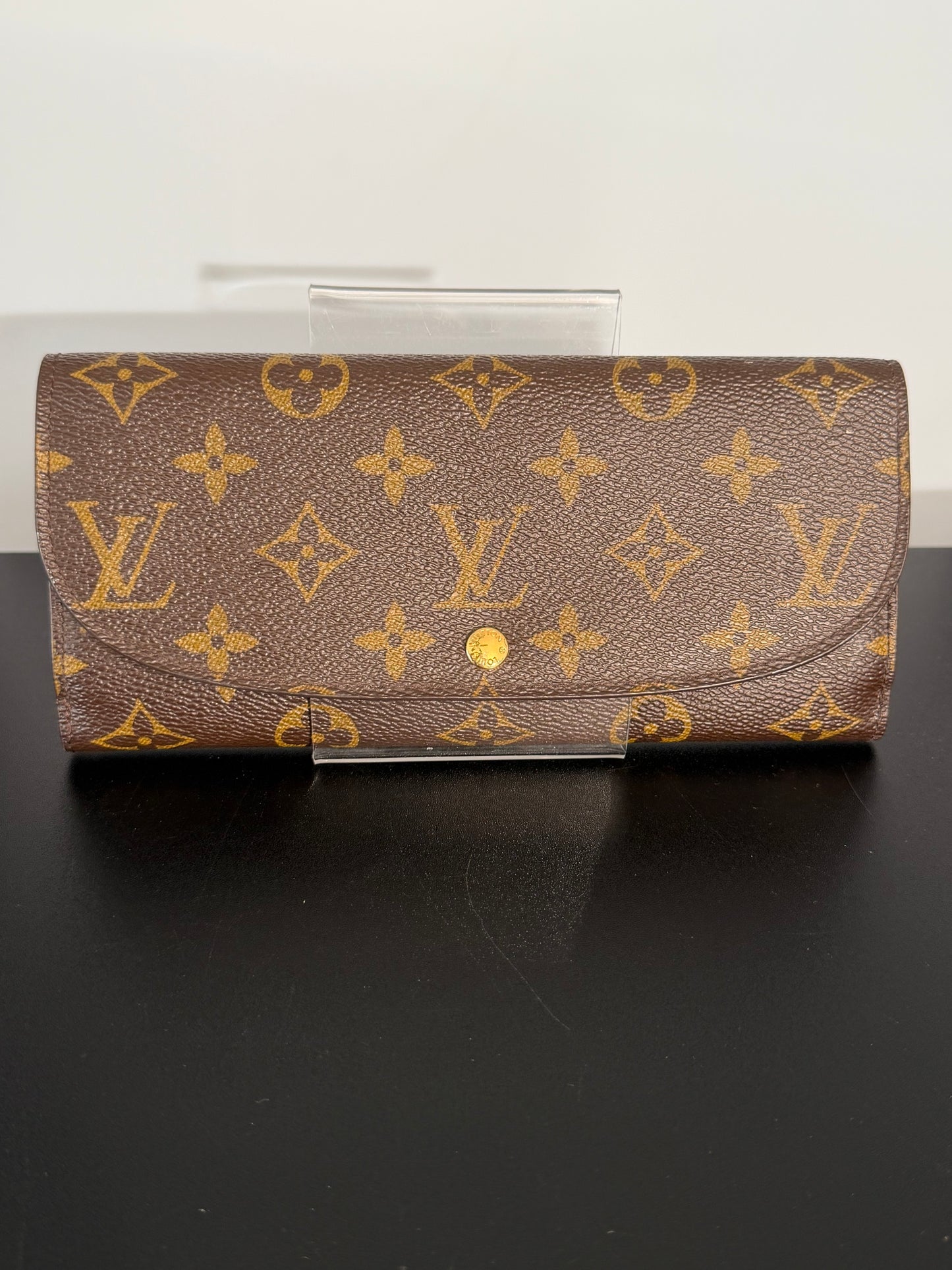 Louis Vuitton Pre-Owned Brown Monogram Canvas Louise Wallet