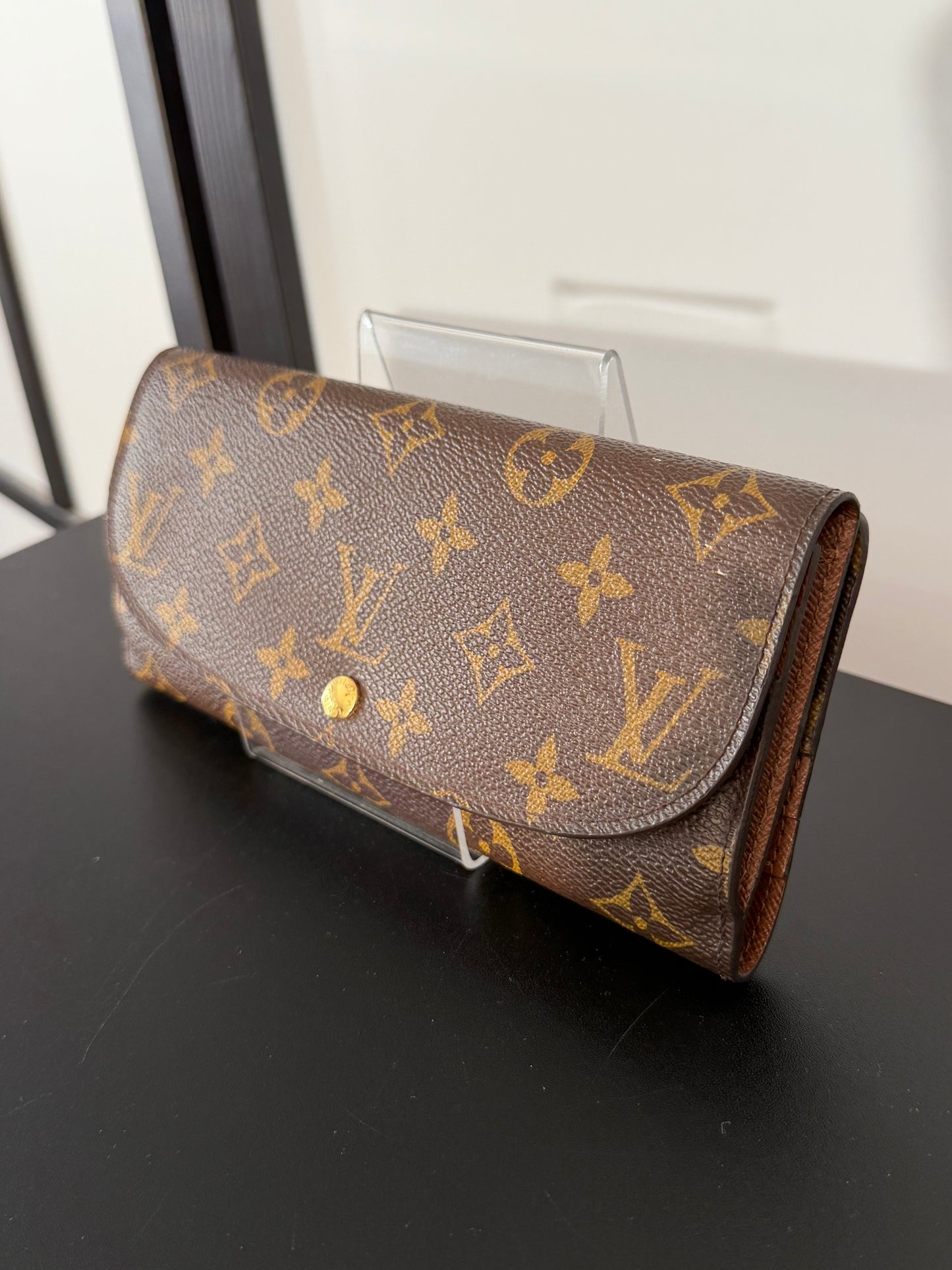 Louis Vuitton Pre-Owned Brown Monogram Canvas Louise Wallet