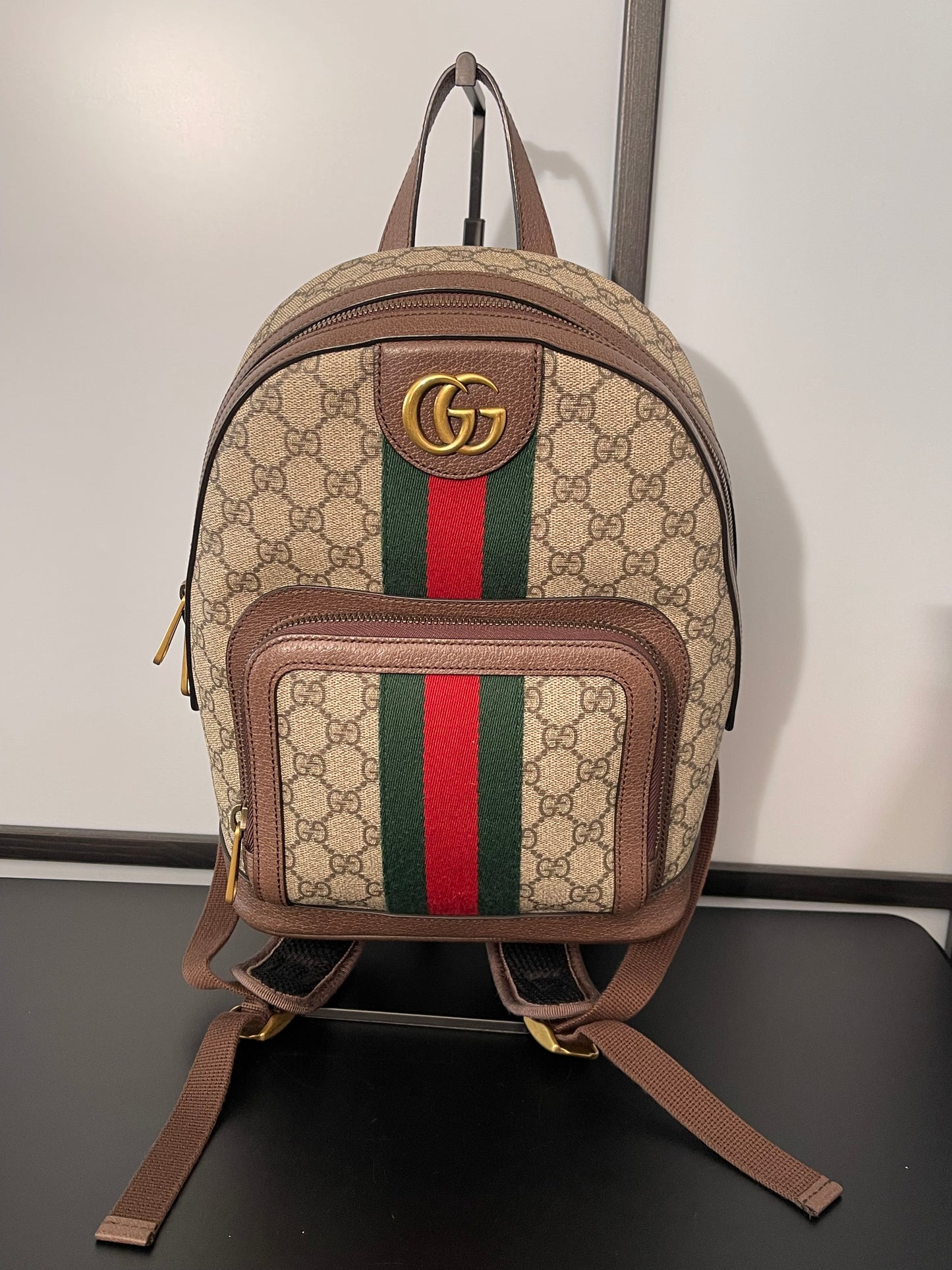 Gucci GG Supreme Canvas Backpack