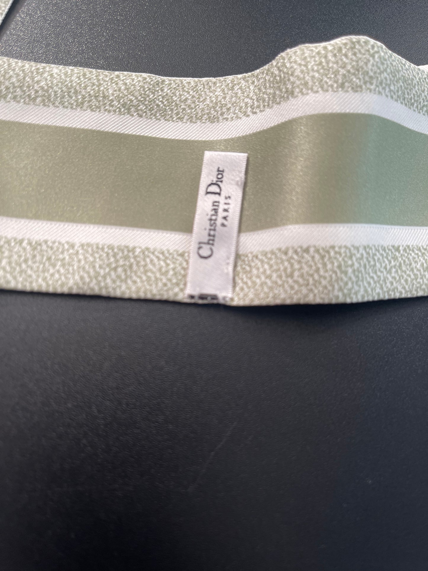 Pre-Owned Christian Dior Printed Multicolored Bandeau