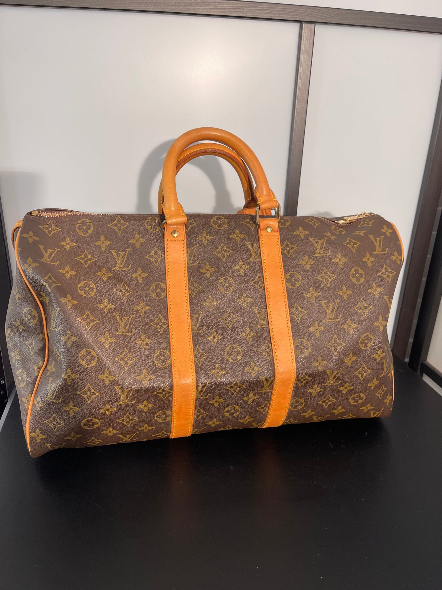 Pre-Owned Louis Vuitton Keepall 50 Travel Bag