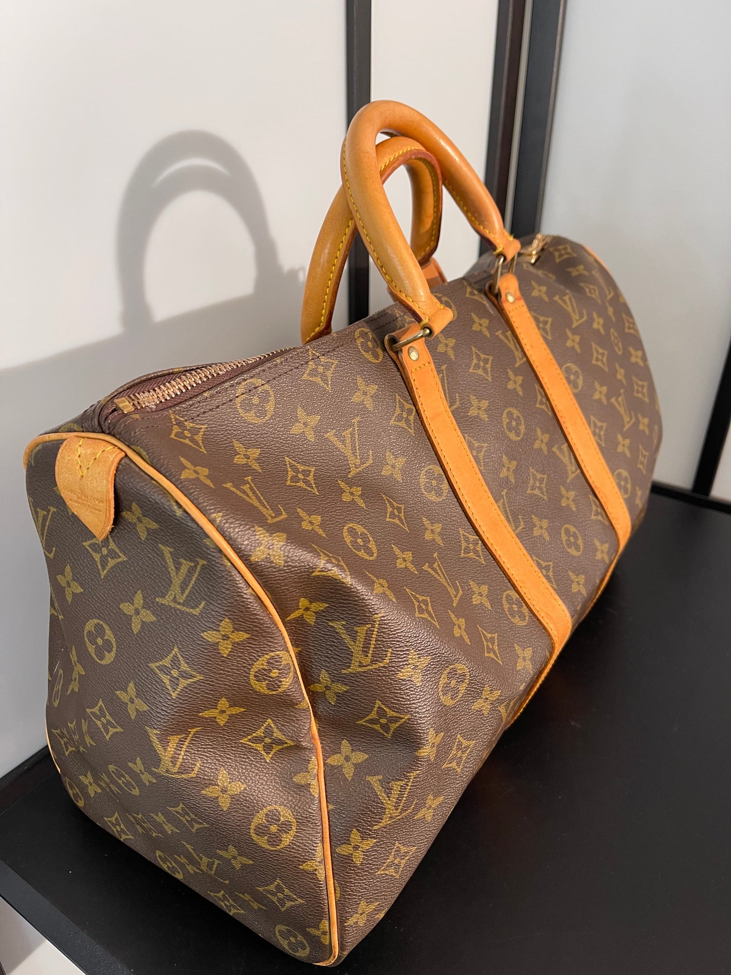 Pre-Owned Louis Vuitton Keepall 50 Travel Bag