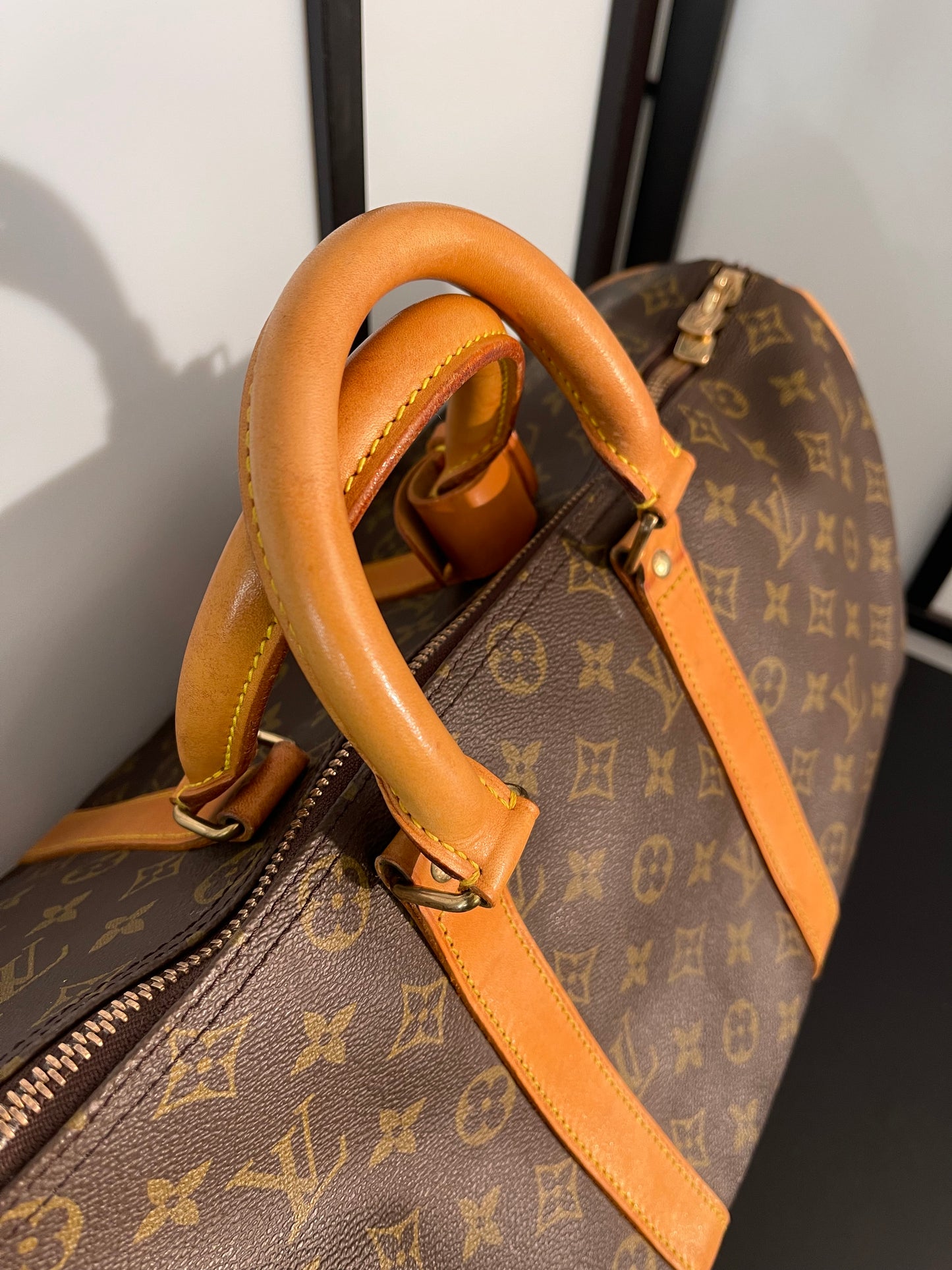 Pre-Owned Louis Vuitton Keepall 50 Travel Bag