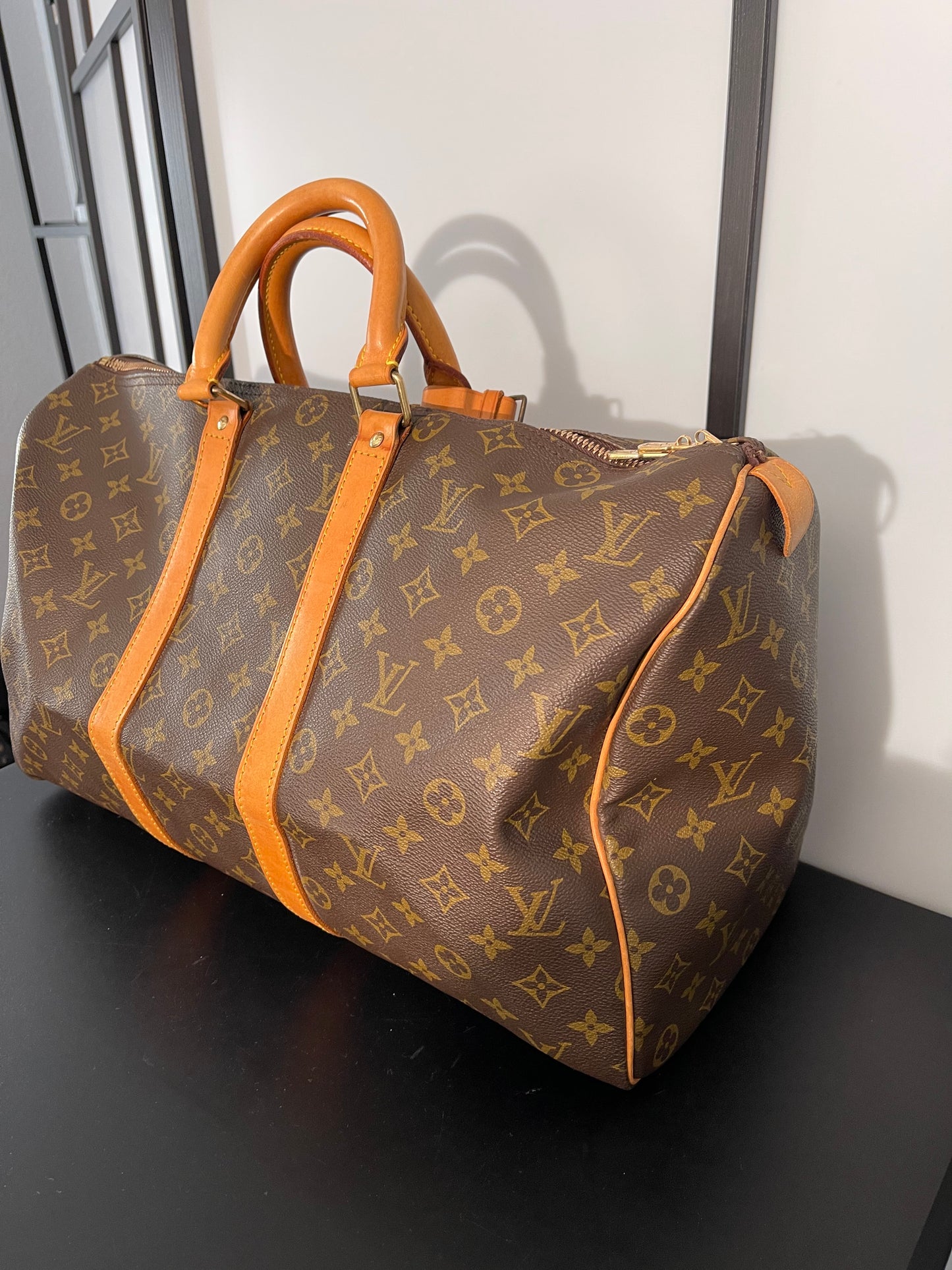 Pre-Owned Louis Vuitton Keepall 50 Travel Bag